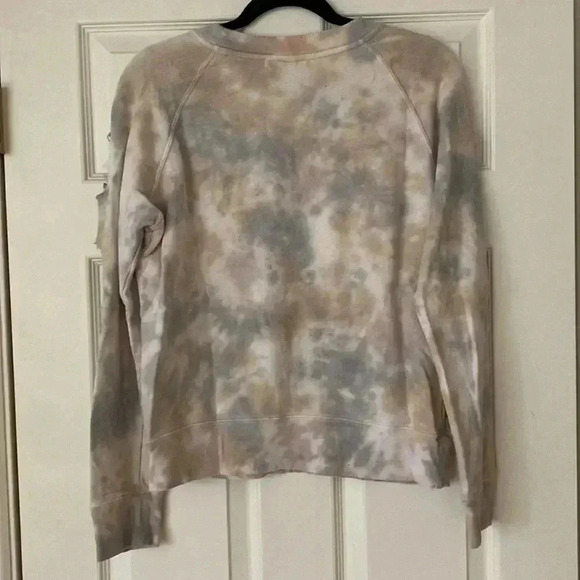 niphilanthropy Blackbird Sweatshirt in Cloudy Haze Tie Dye - Picture 10 of 13